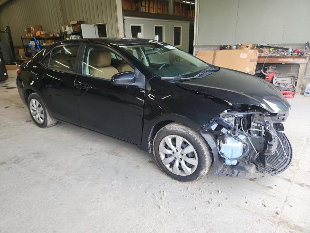 2T1BURHE4FC367662 - 2015 TOYOTA COROLLA L BLACK photo 4
