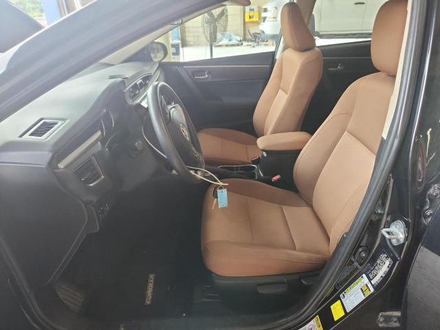2T1BURHE4FC367662 - 2015 TOYOTA COROLLA L BLACK photo 7
