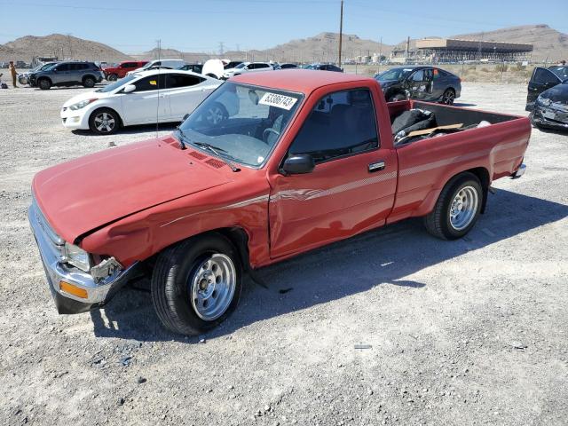 JT4RN81P1M5116710 - 1991 TOYOTA PICKUP 1/2 TON SHORT WHEELBASE DLX RED photo 1