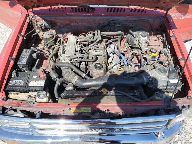 JT4RN81P1M5116710 - 1991 TOYOTA PICKUP 1/2 TON SHORT WHEELBASE DLX RED photo 11