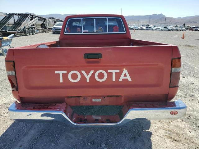 JT4RN81P1M5116710 - 1991 TOYOTA PICKUP 1/2 TON SHORT WHEELBASE DLX RED photo 6