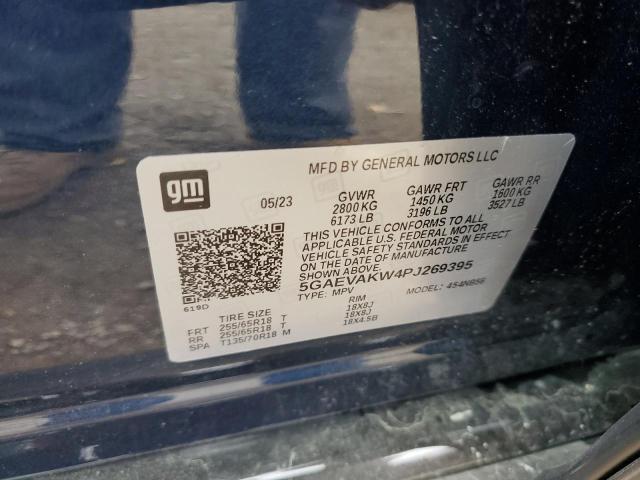 5GAEVAKW4PJ269395 - 2023 BUICK ENCLAVE ESSENCE 蓝色 照片 13