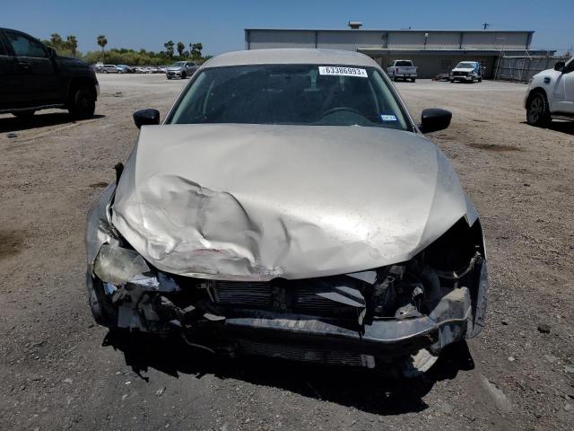 3VW2K7AJ2EM234547 - 2014 VOLKSWAGEN JETTA BASE 金色 照片 5