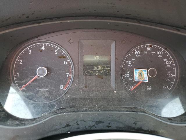 3VW2K7AJ2EM234547 - 2014 VOLKSWAGEN JETTA BASE 金色 照片 9