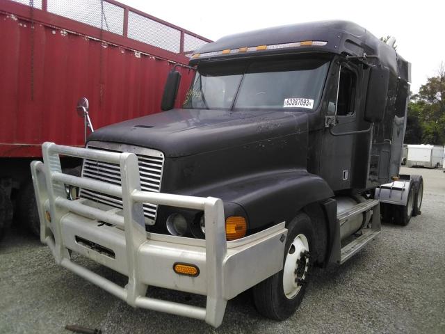 1FUJBBBD72LH37722 - 2002 FREIGHTLINER CONVENTION ST120 BLACK photo 2