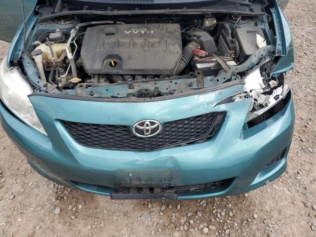 2T1BU4EE4AC301757 - 2010 TOYOTA COROLLA BASE TURQUOISE photo 11