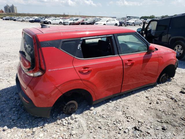 KNDJ23AU2L7715407 - 2020 KIA SOUL LX RED photo 3