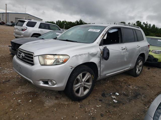 JTEES43A792115834 - 2009 TOYOTA HIGHLANDER SPORT SILVER photo 1