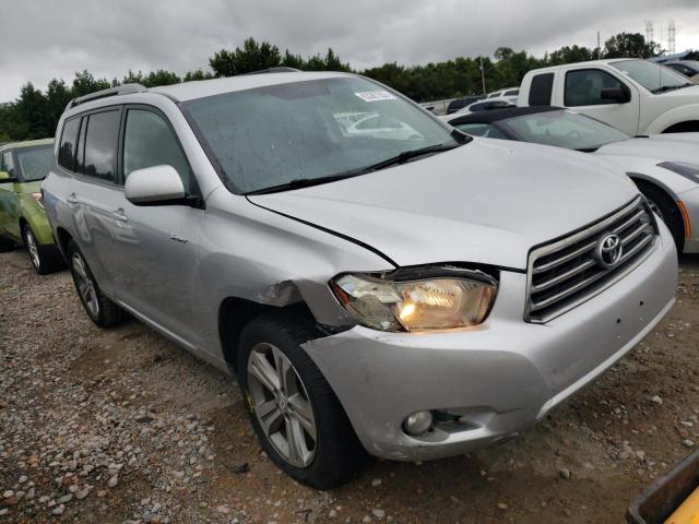 JTEES43A792115834 - 2009 TOYOTA HIGHLANDER SPORT SILVER photo 4