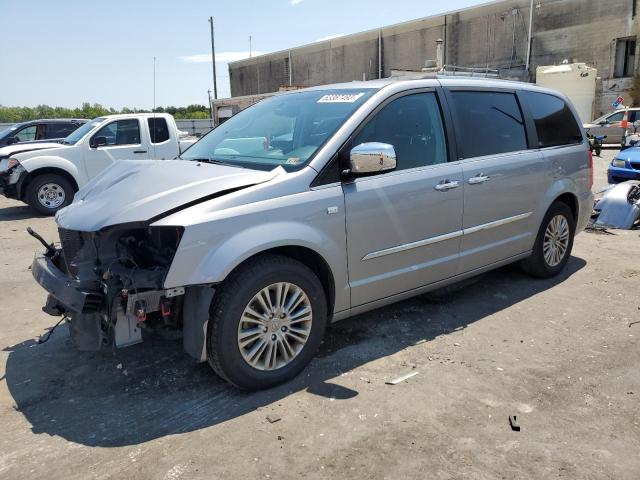 2C4RC1CG8ER225339 - 2014 CHRYSLER TOWN & COU TOURING L SILVER photo 1