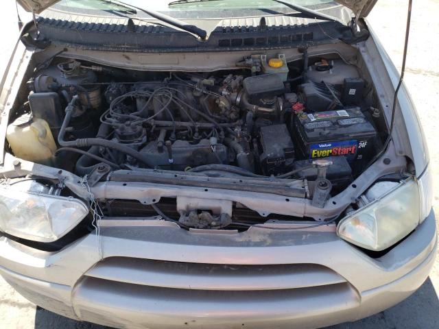 4N2ZN15T02D803384 - 2002 NISSAN QUEST GXE CREAM photo 12