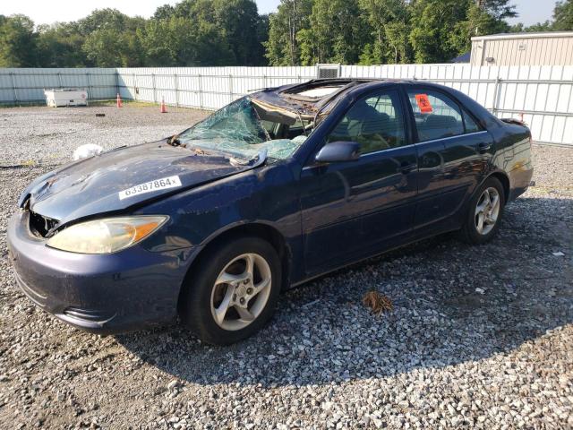 4T1BE32K44U345441 - 2004 TOYOTA CAMRY LE BLUE photo 1