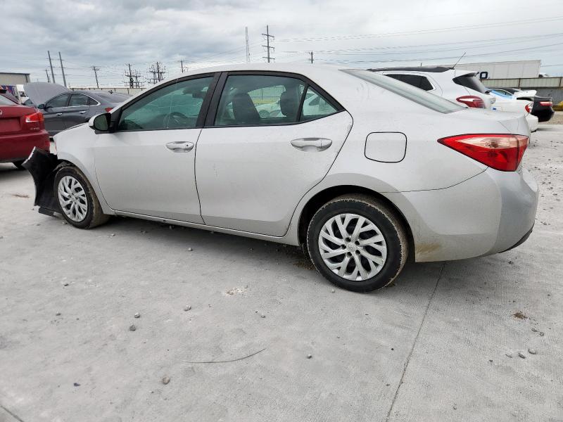 5YFBURHE2KP887031 - 2019 TOYOTA COROLLA L 银色 照片 2