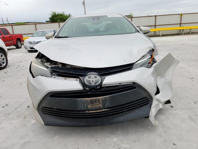 5YFBURHE2KP887031 - 2019 TOYOTA COROLLA L 银色 照片 5