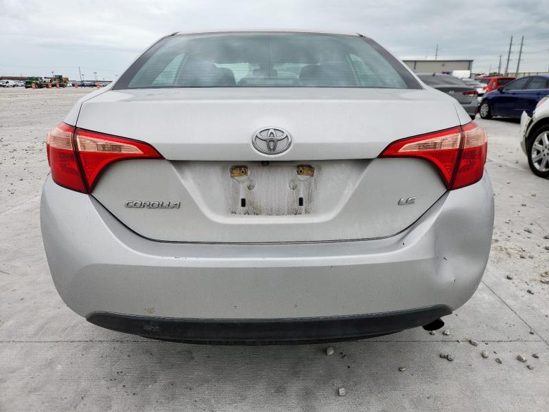 5YFBURHE2KP887031 - 2019 TOYOTA COROLLA L 银色 照片 6