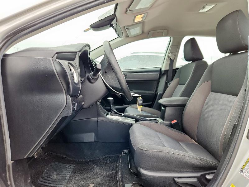 5YFBURHE2KP887031 - 2019 TOYOTA COROLLA L 银色 照片 7