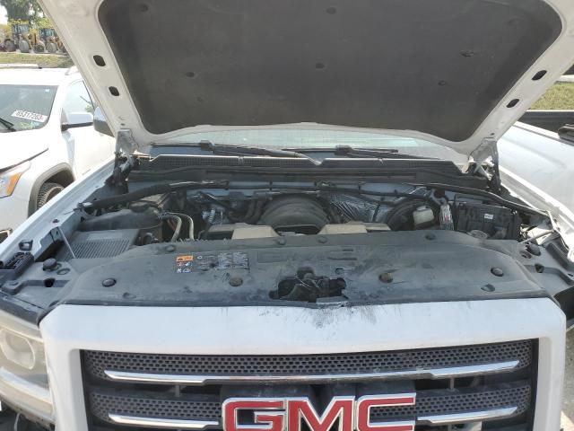 1GTV2VEC4EZ145576 - 2014 GMC SIERRA K1500 SLT WHITE photo 11