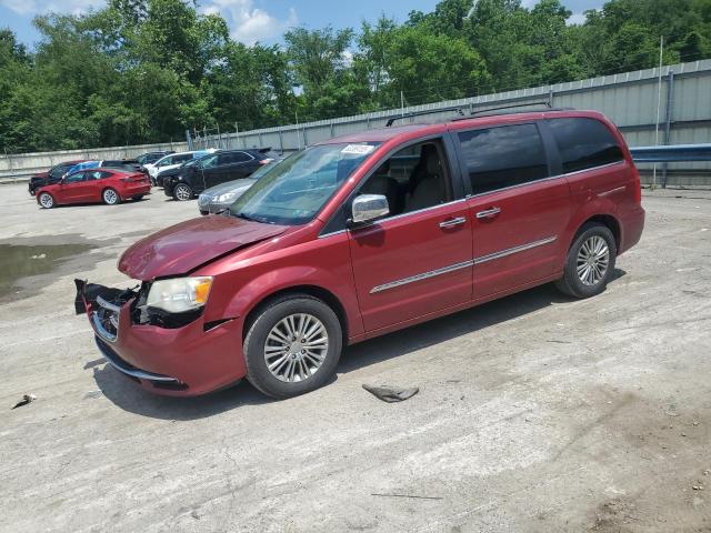 2C4RC1CG7ER143165 - 2014 CHRYSLER TOWN & COU TOURING L RED photo 1