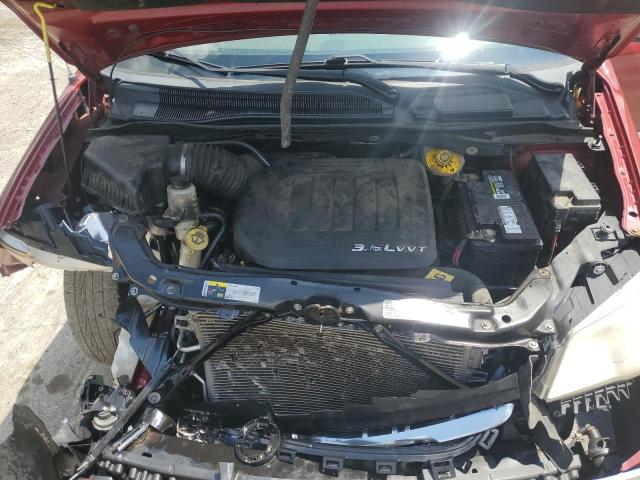 2C4RC1CG7ER143165 - 2014 CHRYSLER TOWN & COU TOURING L RED photo 12