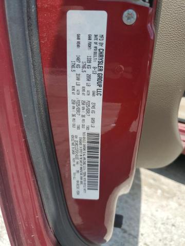 2C4RC1CG7ER143165 - 2014 CHRYSLER TOWN & COU TOURING L RED photo 13