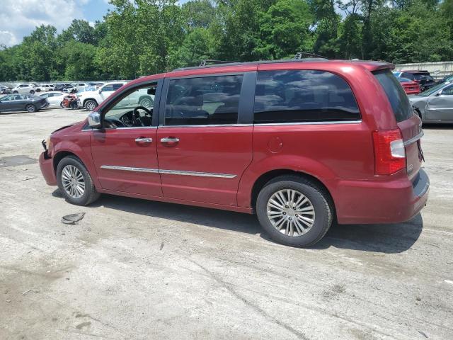2C4RC1CG7ER143165 - 2014 CHRYSLER TOWN & COU TOURING L RED photo 2