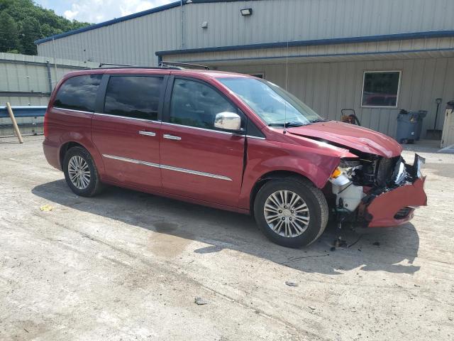 2C4RC1CG7ER143165 - 2014 CHRYSLER TOWN & COU TOURING L RED photo 4