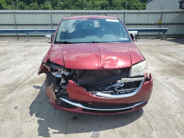 2C4RC1CG7ER143165 - 2014 CHRYSLER TOWN & COU TOURING L RED photo 5