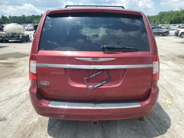 2C4RC1CG7ER143165 - 2014 CHRYSLER TOWN & COU TOURING L RED photo 6