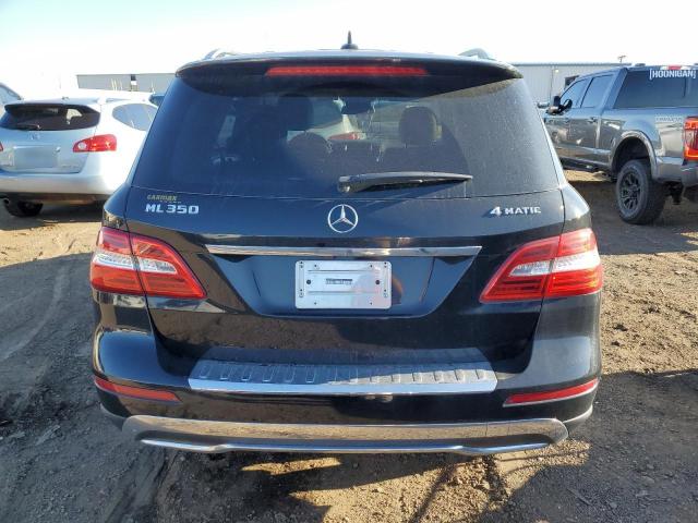 4JGDA5HB2EA377735 - 2014 MERCEDES-BENZ ML 350 4MATIC BLACK photo 6