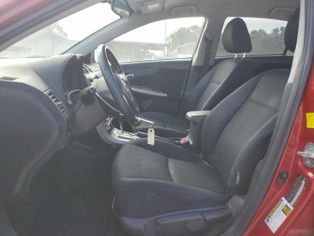 2T1BU4EEXAC460069 - 2010 TOYOTA COROLLA BASE Qırmızı foto 7