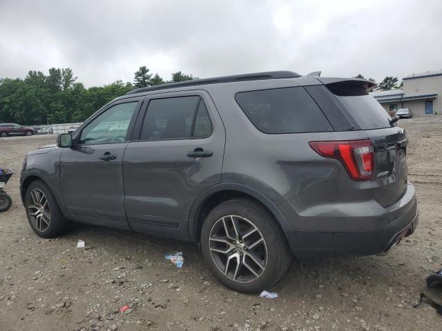 1FM5K8GT0GGC10044 - 2016 FORD EXPLORER SPORT ნაცრისფერი ფოტო 2