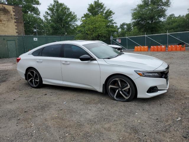 1HGCV2F38MA014256 - 2021 HONDA ACCORD SPORT 白色 照片 4