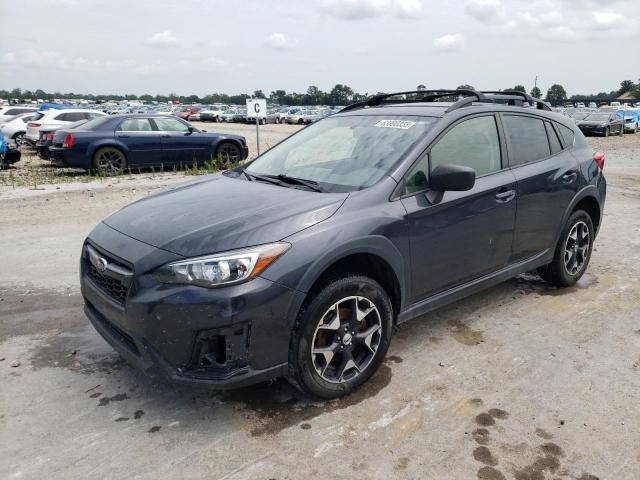 JF2GTAAC3JH306957 - 2018 SUBARU CROSSTREK GRAY photo 1