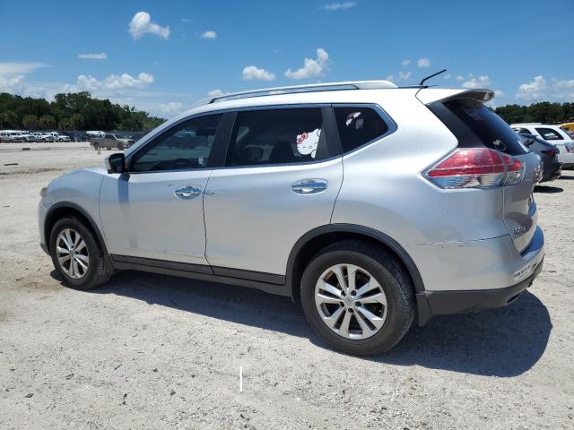 5N1AT2MT5EC772989 - 2014 NISSAN ROGUE S SILVER photo 2