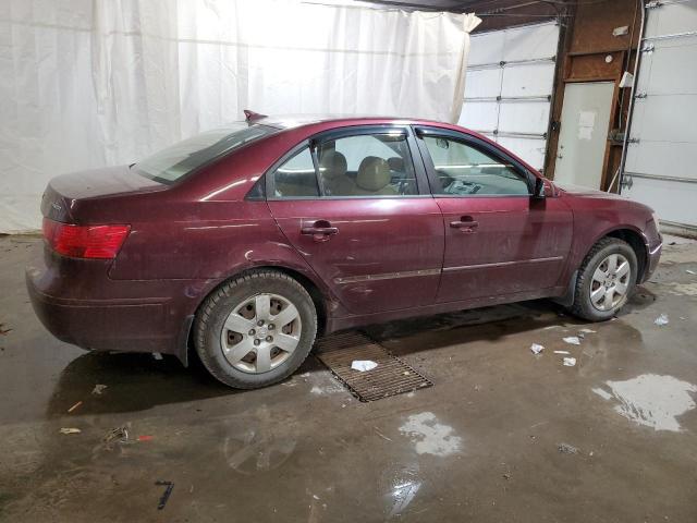 5NPET46C29H545820 - 2009 HYUNDAI SONATA GLS MAROON photo 3