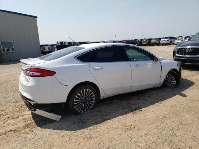 3FA6P0D95JR138705 - 2018 FORD FUSION TITANIUM/PLATINUM WHITE photo 3