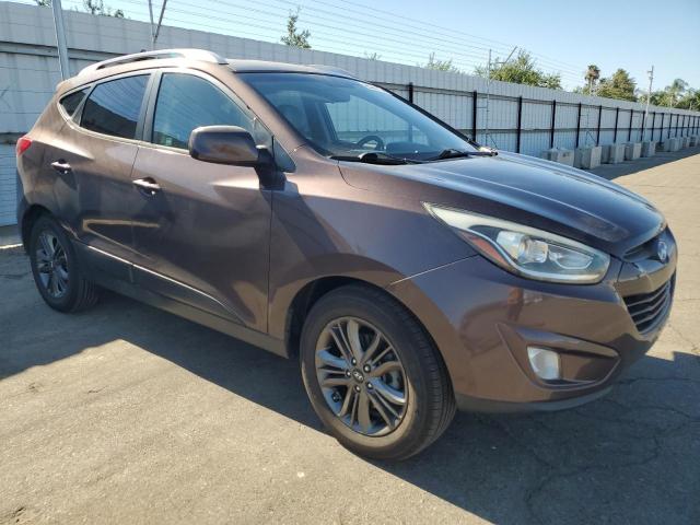 KM8JU3AG4EU873400 - 2014 HYUNDAI TUCSON GLS BROWN photo 4