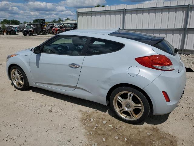 KMHTC6AD8FU221366 - 2015 HYUNDAI VELOSTER BLUE photo 2