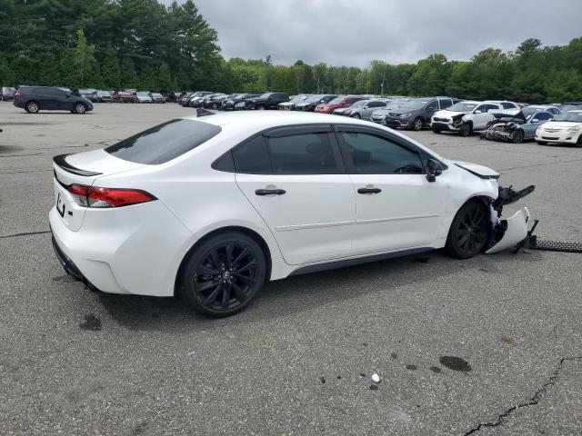 5YFS4MCE8MP070644 - 2021 TOYOTA COROLLA SE WHITE photo 3