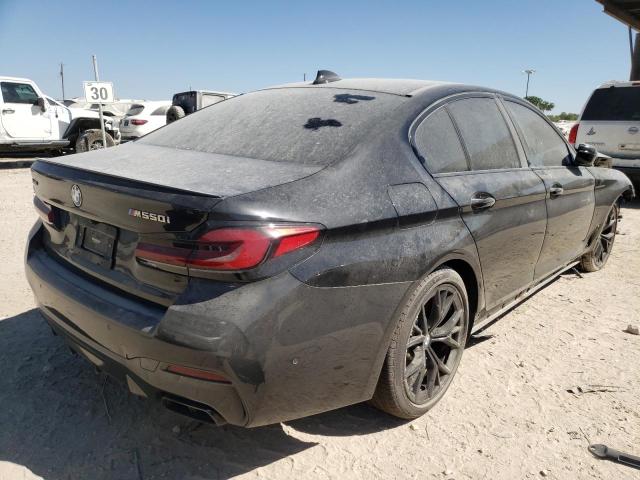 WBA13BK03PCL84091 - 2023 BMW M550XI BLACK photo 3