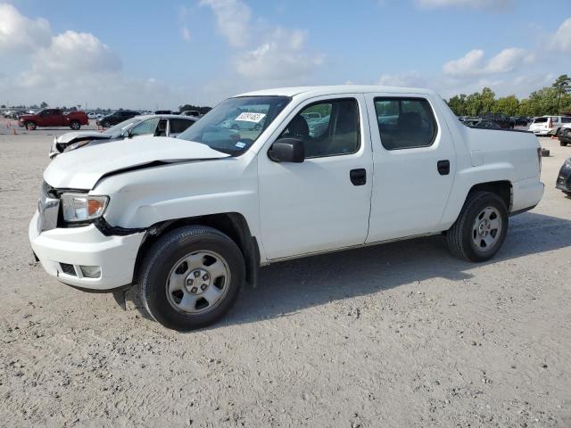 5FPYK1F26CB451474 - 2012 HONDA RIDGELINE RT WHITE photo 1