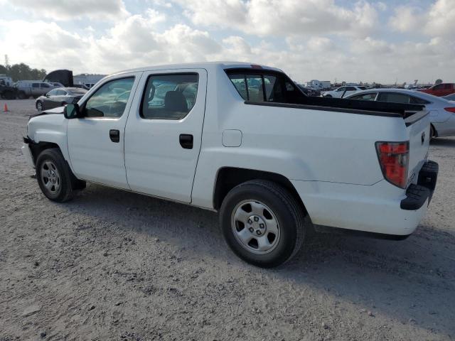 5FPYK1F26CB451474 - 2012 HONDA RIDGELINE RT WHITE photo 2