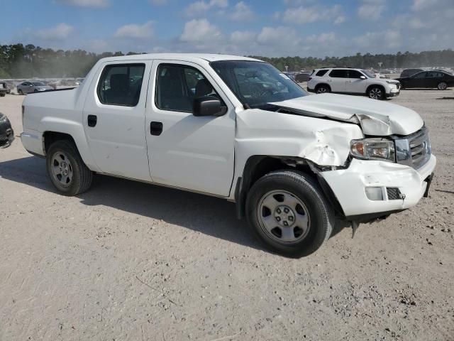 5FPYK1F26CB451474 - 2012 HONDA RIDGELINE RT WHITE photo 4