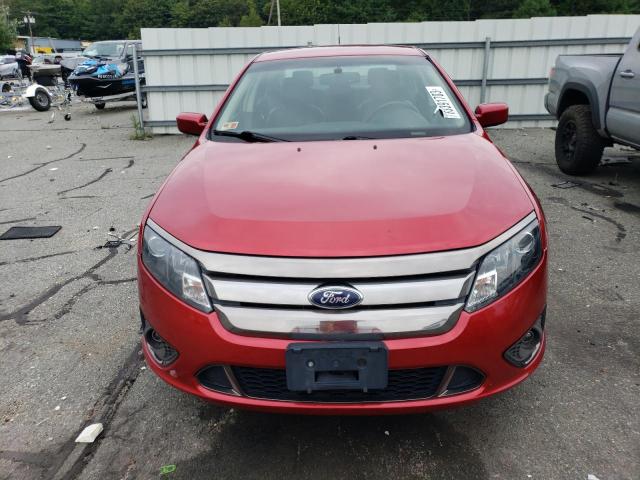 3FAHP0KC6CR308550 - 2012 FORD FUSION SPORT RED photo 5