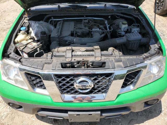 1N6BD0CT3HN748207 - 2017 NISSAN FRONTIER S GREEN photo 11