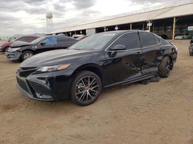 4T1G11AK9PU727606 - 2023 TOYOTA CAMRY SE NIGHT SHADE BLACK photo 1