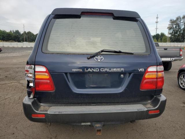 JT3HT05J0Y0082257 - 2000 TOYOTA LAND CRUIS Niebieski zdjęcie 6