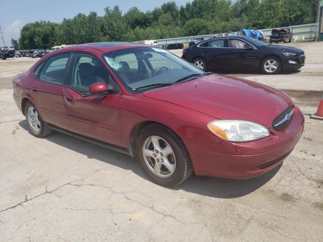 1FAFP55U42G218652 - 2002 FORD TAURUS SES RED photo 4