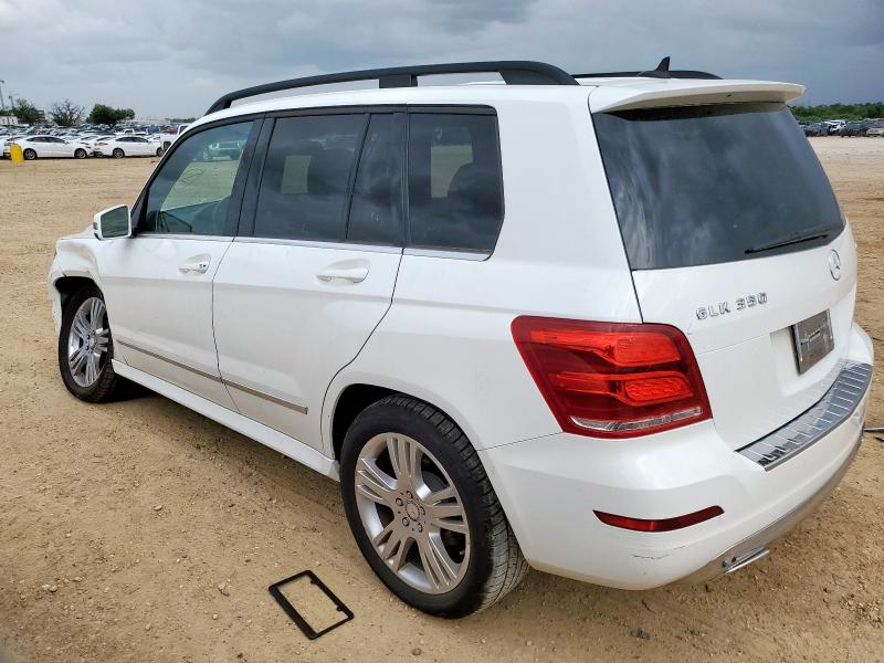 WDCGG8JB4DG074473 - 2013 MERCEDES-BENZ GLK 350 4MATIC WHITE photo 2