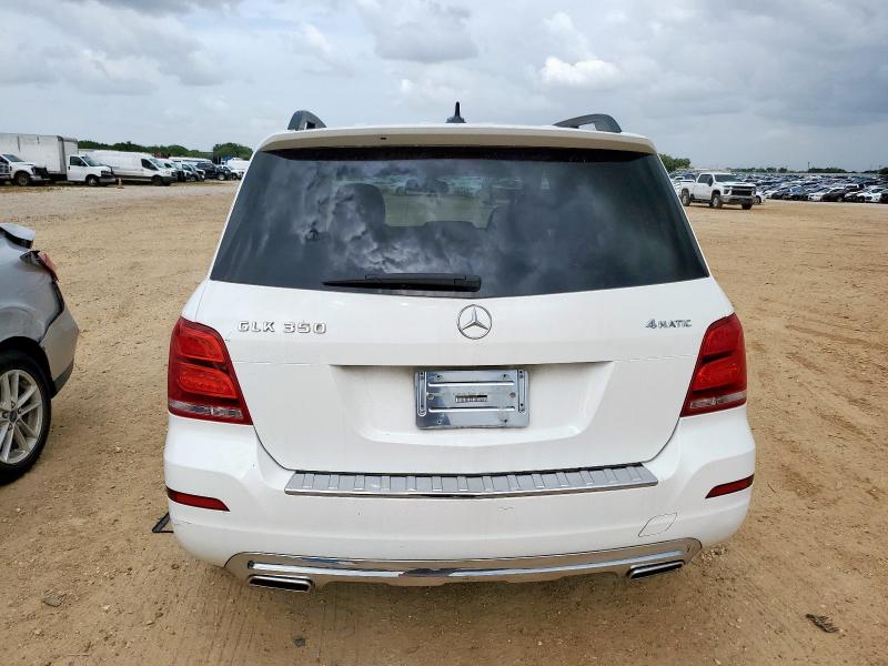 WDCGG8JB4DG074473 - 2013 MERCEDES-BENZ GLK 350 4MATIC WHITE photo 6